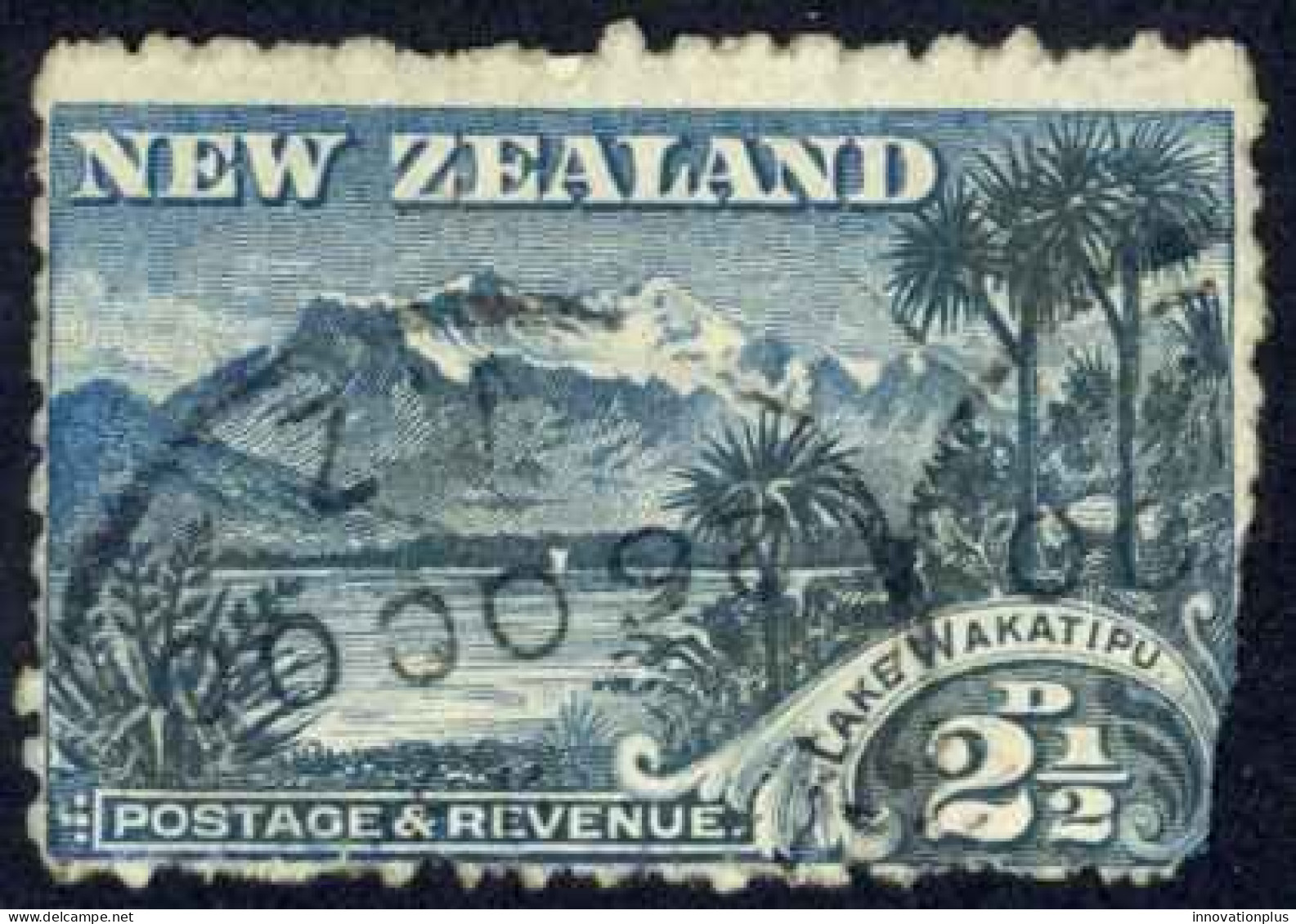 New Zealand Sc# 74 Cull 1898 Scenes - Used Stamps