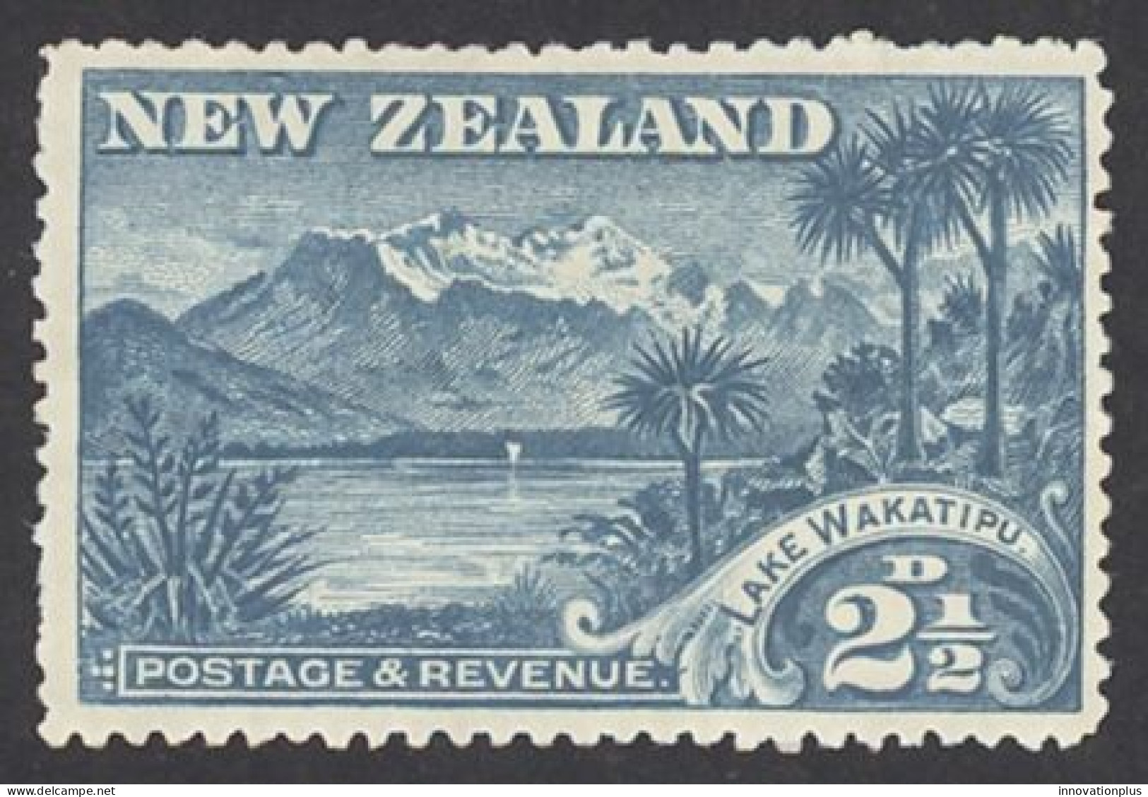 New Zealand Sc# 74 MH (a) 1898 2½p Definitives - Unused Stamps