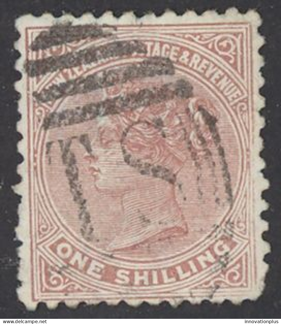 New Zealand Sc# 67 Used (a) 1897 1sh Queen Victoria - Usati