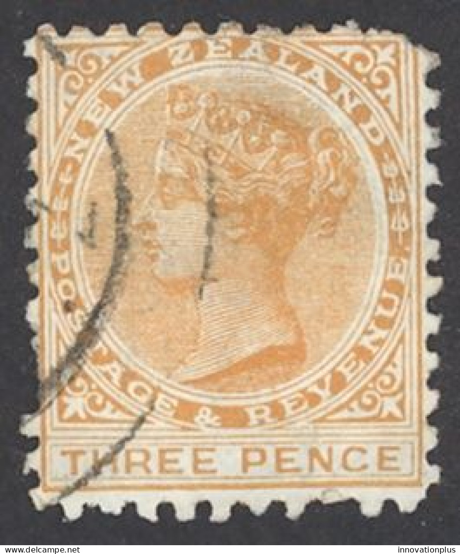 New Zealand Sc# 63 Used 1882-1898 3p Queen Victoria - Usados