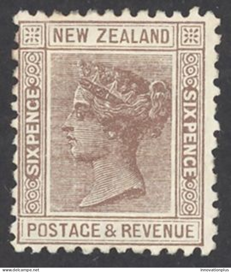 New Zealand Sc# 65 Mint No Gum 1882-1898 6p Queen Victoria - Ongebruikt