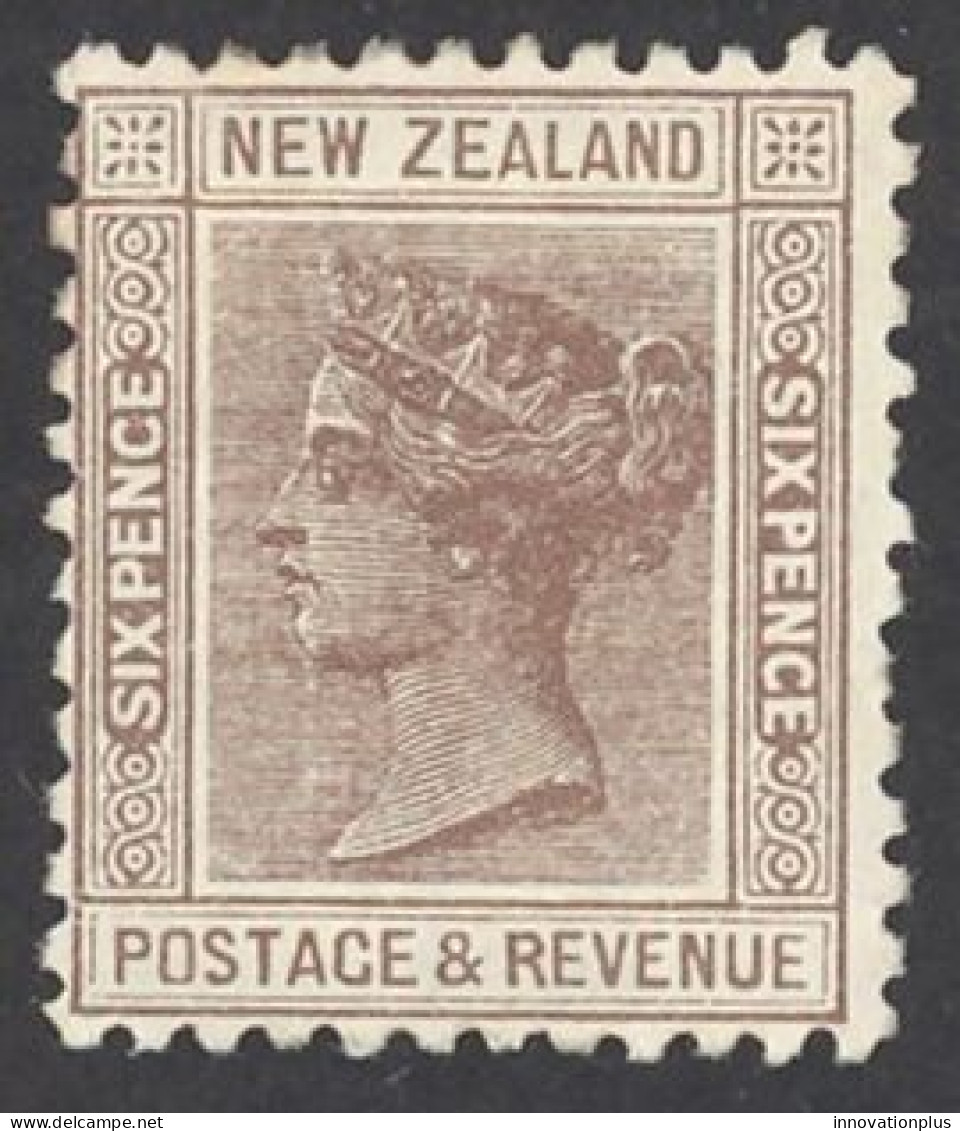 New Zealand Sc# 65 Mint No Gum 1882-1898 6p Queen Victoria - Neufs