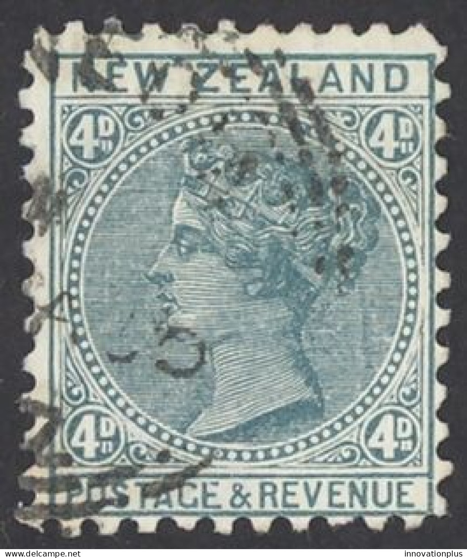 New Zealand Sc# 64 Used (a) 1897 4p Queen Victoria - Gebruikt