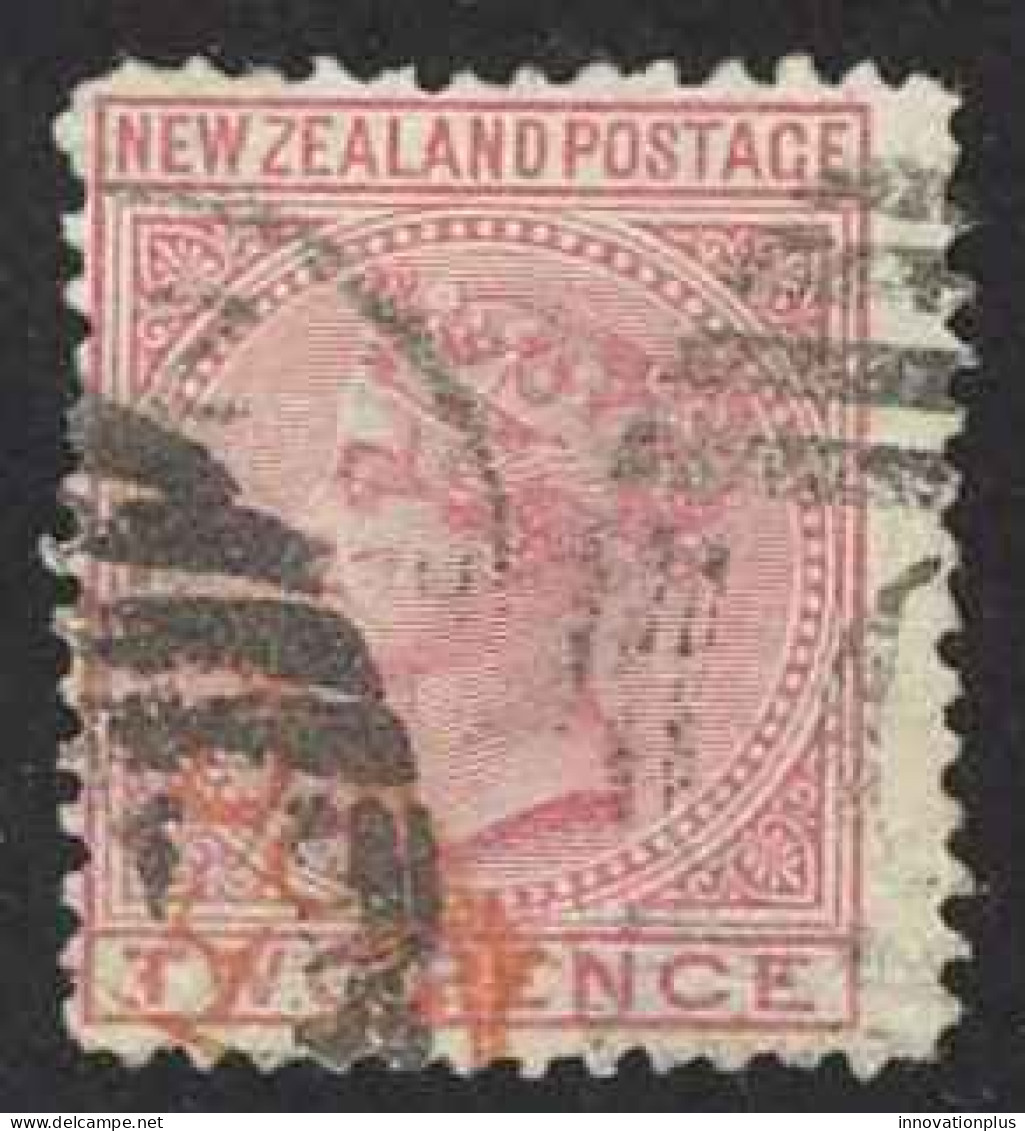 New Zealand Sc# 52 Used (a) 1874 2p Rose Queen Victoria  - Gebraucht