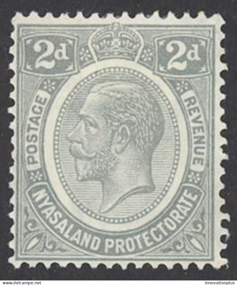 Nyasaland Protectorate Sc# 28 MH 1921-1930 2p King George V - Nyasaland (1907-1953)