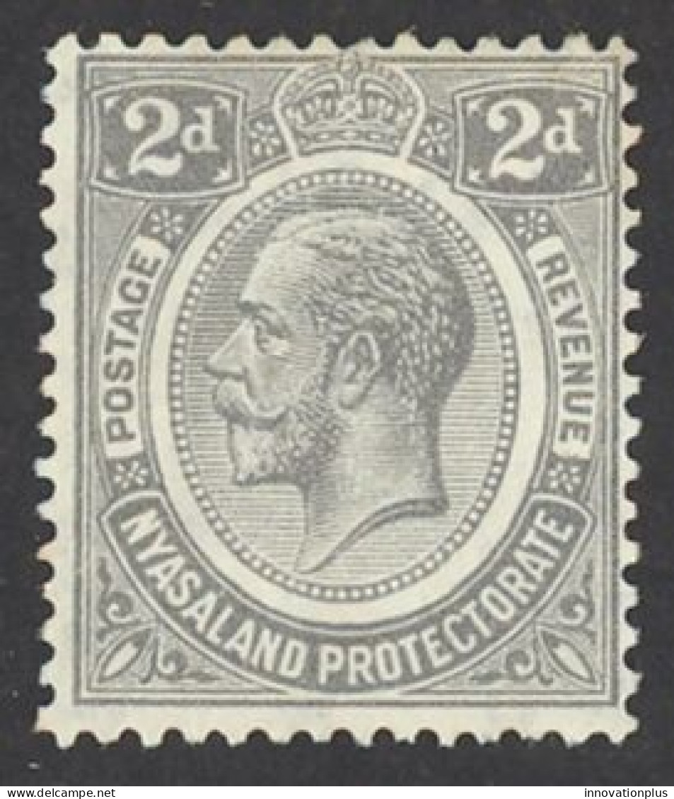 Nyasaland Protectorate Sc# 14 MH 1913-1919 2p King George V - Nyasaland (1907-1953)
