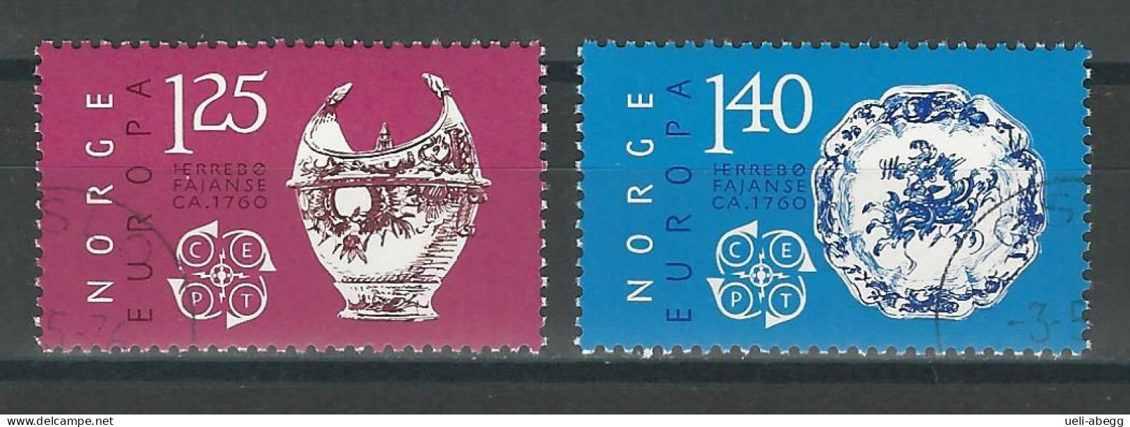 Norwegen Mi 724-25 O - Used Stamps