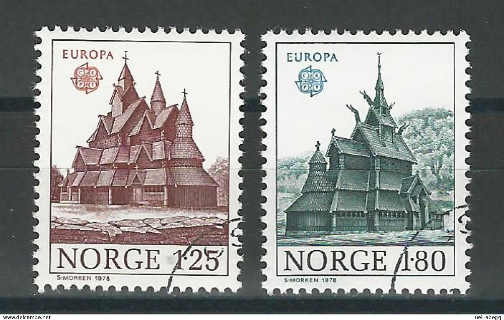 Norwegen Mi 769-70 O - Used Stamps