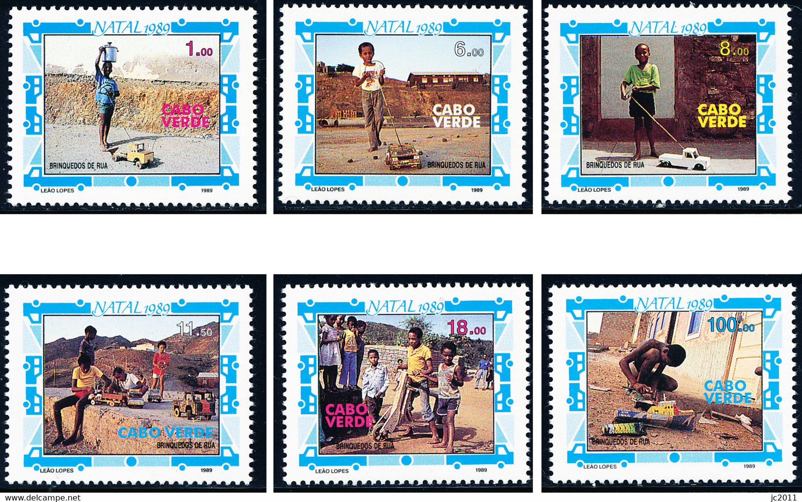 Cabo Verde - 1989 - Christmas'89 / Street Toys - MNH - Kaapverdische Eilanden