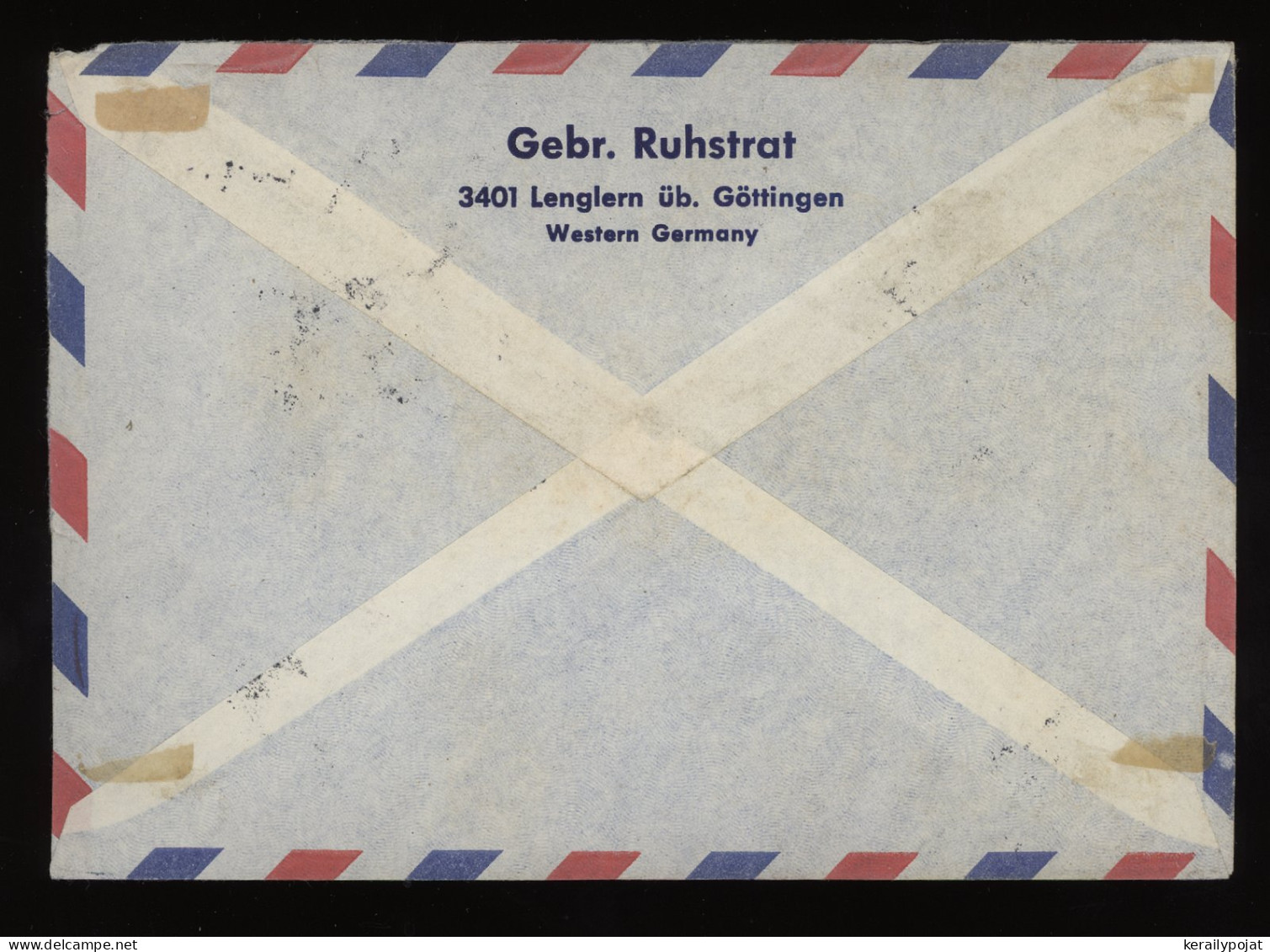 Germany BRD 1967 Lenglern Registered Air Mail Cover To Argentina__(10977) - Briefe U. Dokumente