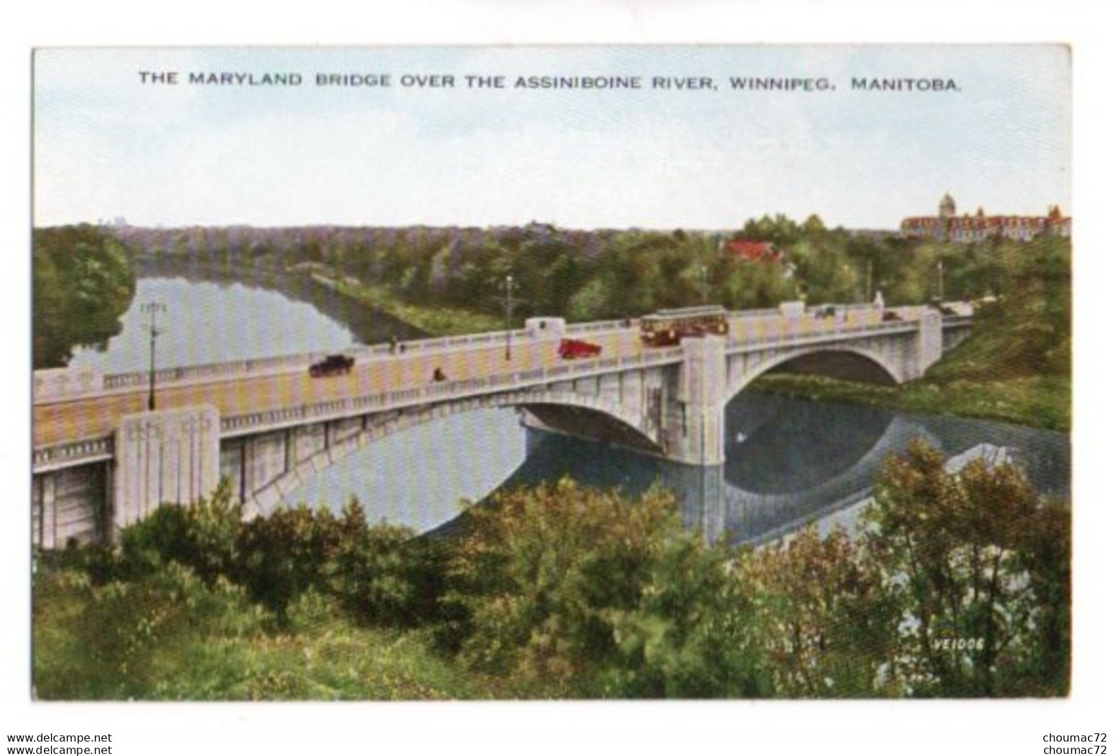 Canada Manitoba 010, Winnipeg, Valentine's, The Maryland Bridge The Assiniboine River - Winnipeg