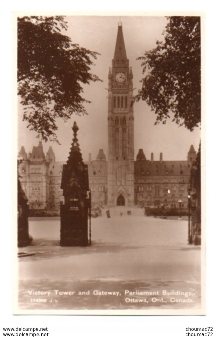 Canada Ontario 008, Ottawa, Victory Tower And Gateway, Parliament Buildings - Ottawa