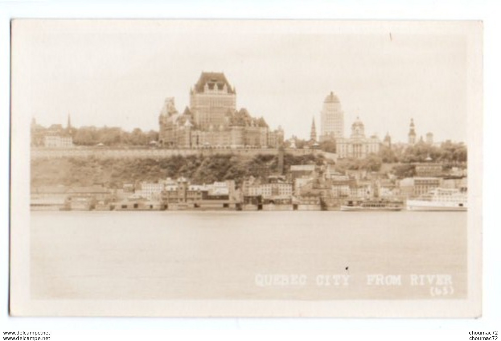 Canada Quebec 048, Québec From River - Québec - La Cité