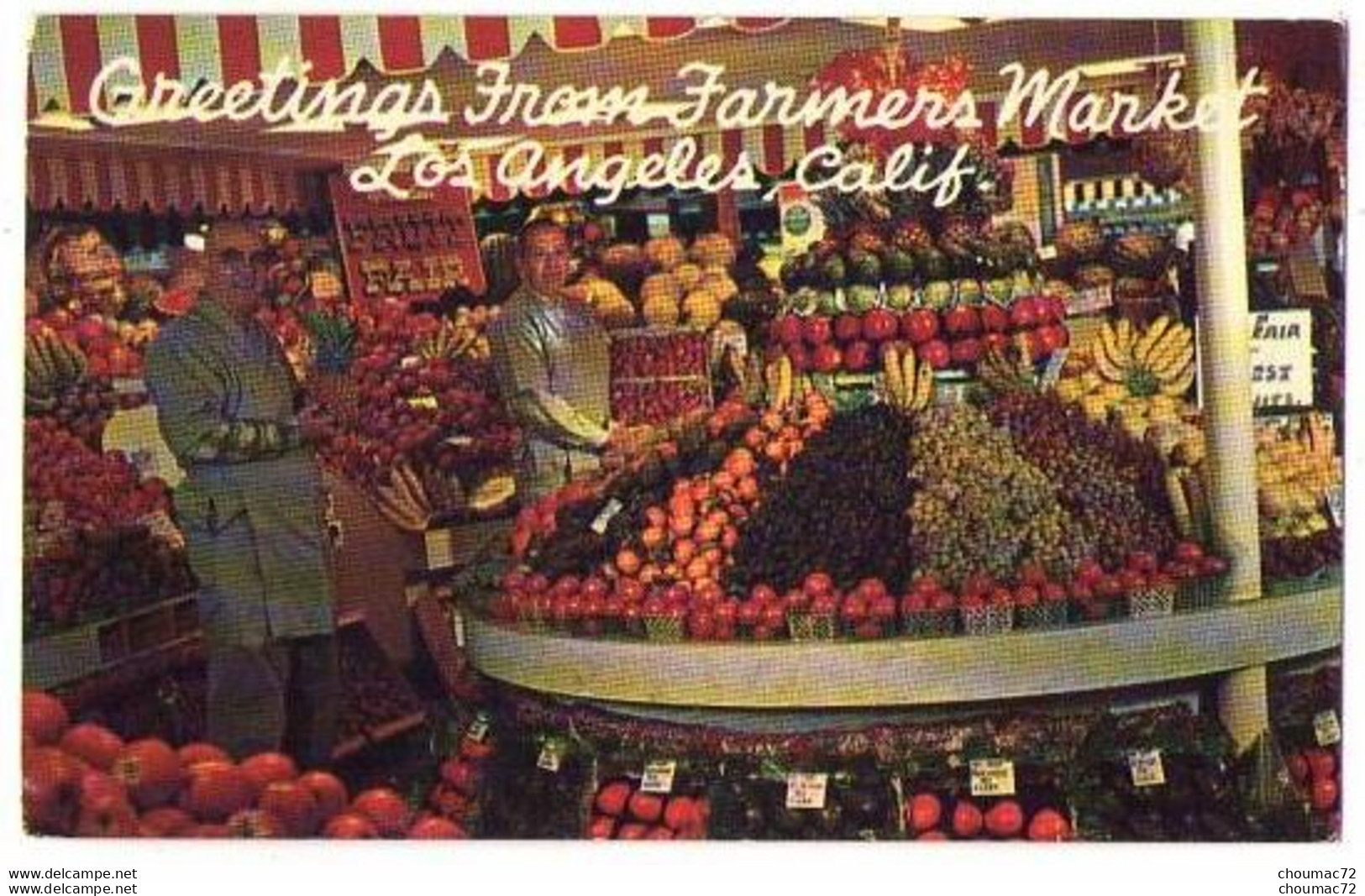 (Etats-Unis) CA 001, Los Angeles, Greetings From Farmers Market - Los Angeles