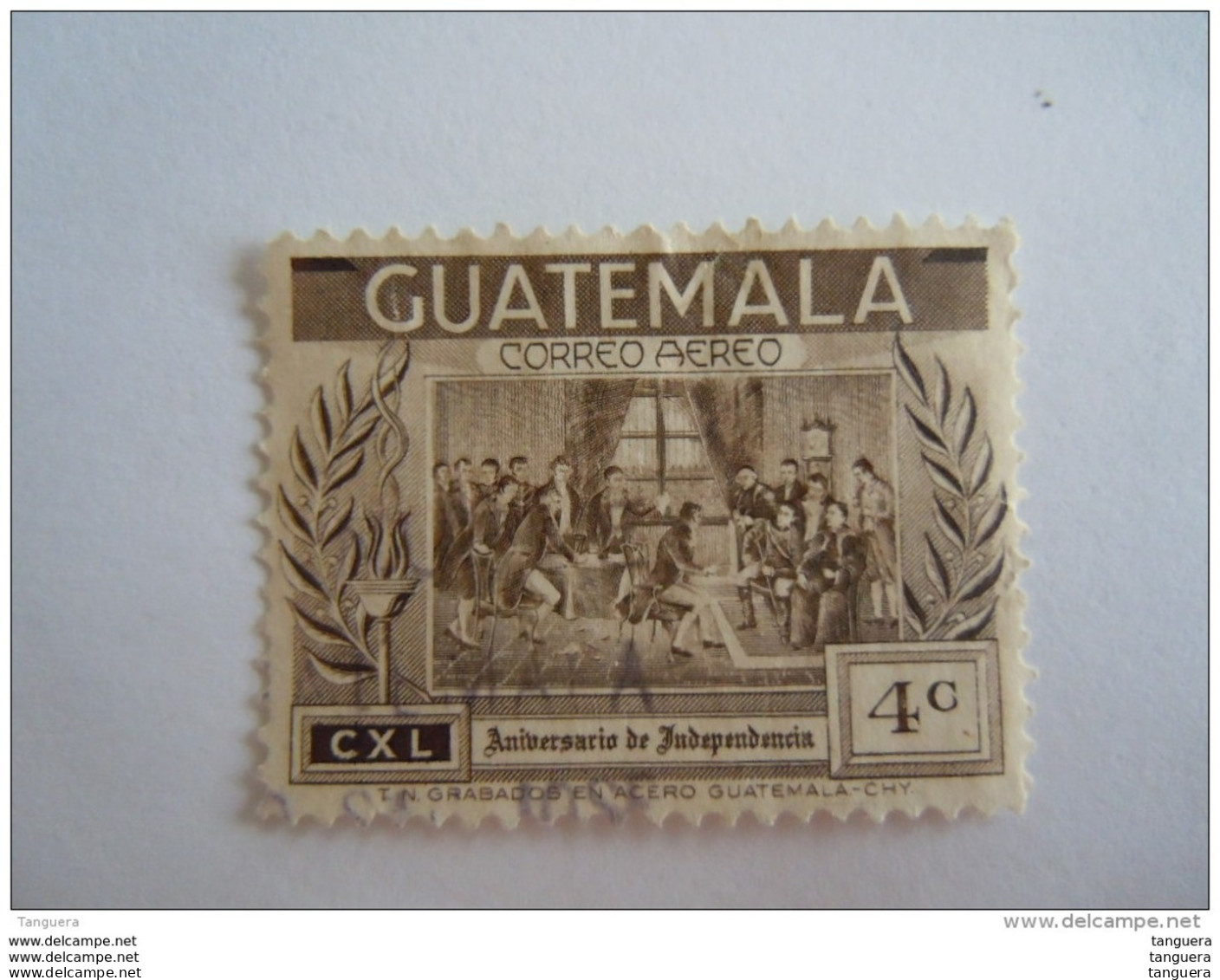 Guatemala 1962 Anniversaire De L'indépendance Yv Aériens 273 O - Guatemala