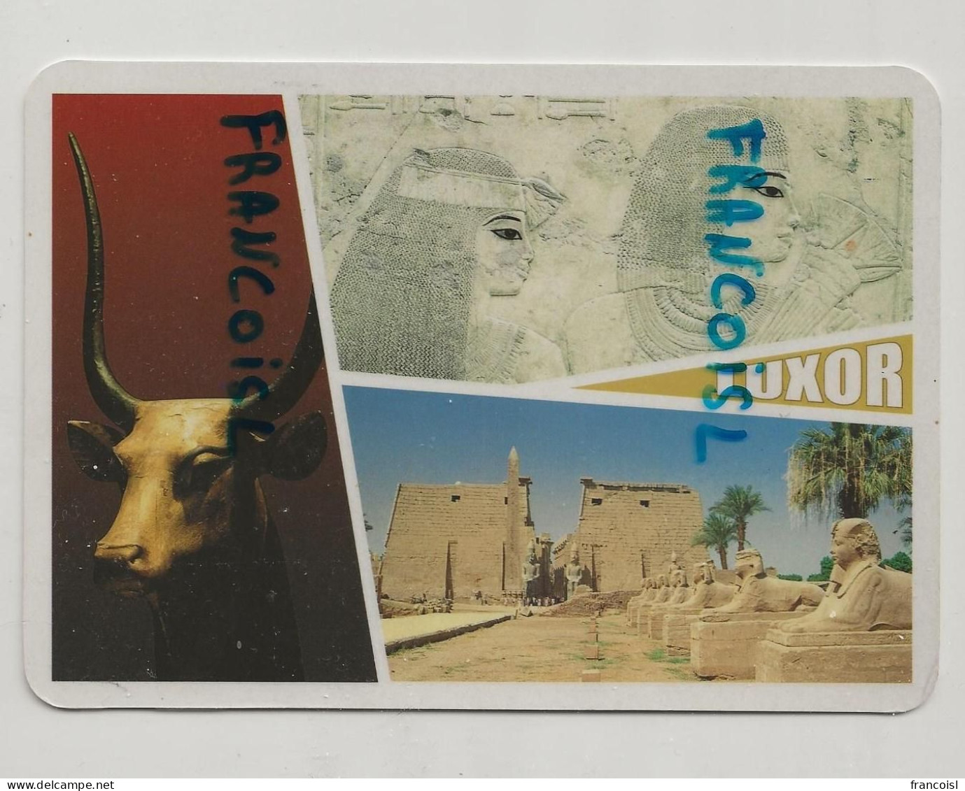 Louxor. Luxor. Ramses, Hathor, Entrée Du Temple. - Luxor