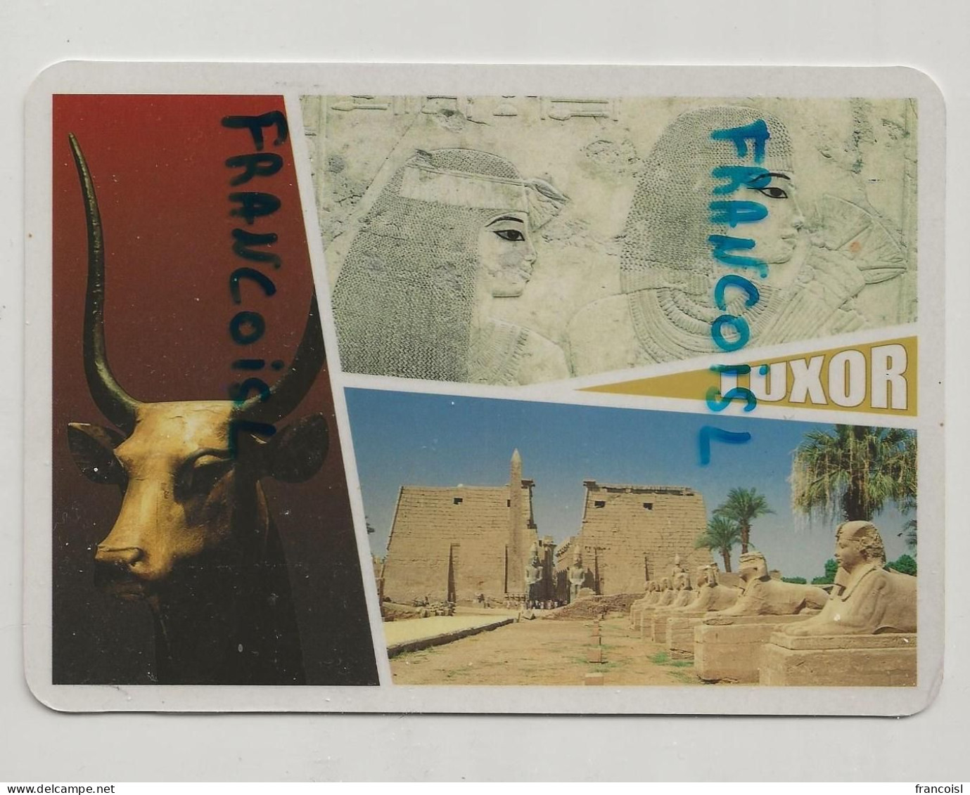 Louxor. Luxor. Ramses, Hathor, Entrée Du Temple. - Louxor