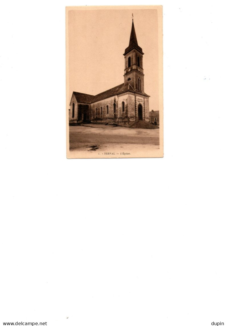 CPA 44 DERVAL - L'église - Derval