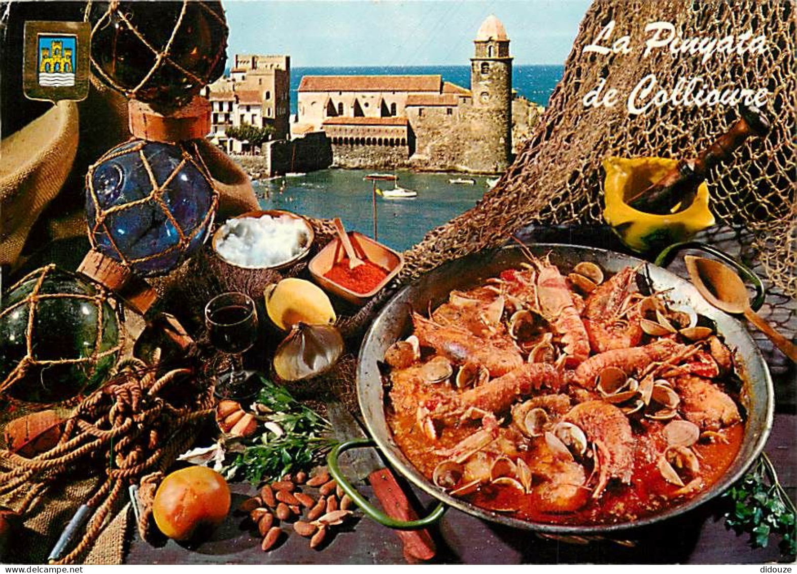 Recettes De Cuisine - Pinyata De Collioure - Gastronomie - CPM - Voir Scans Recto-Verso - Recettes (cuisine)