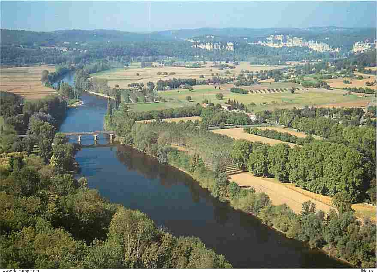 24 - Domme - La Vallée De La Dordogne Vue De La Barre - CPM - Voir Scans Recto-Verso - Domme