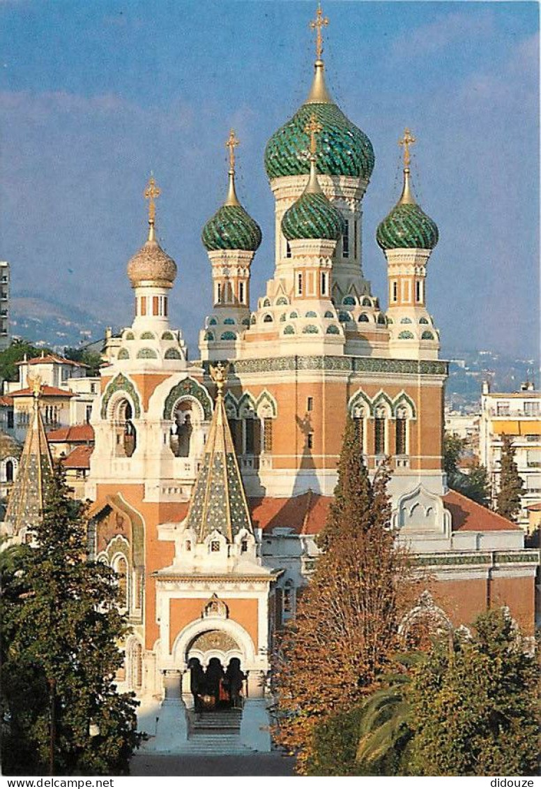 06 - Nice - La Cathédrale Orthodoxe Russe - CPM - Carte Neuve - Voir Scans Recto-Verso - Monuments, édifices