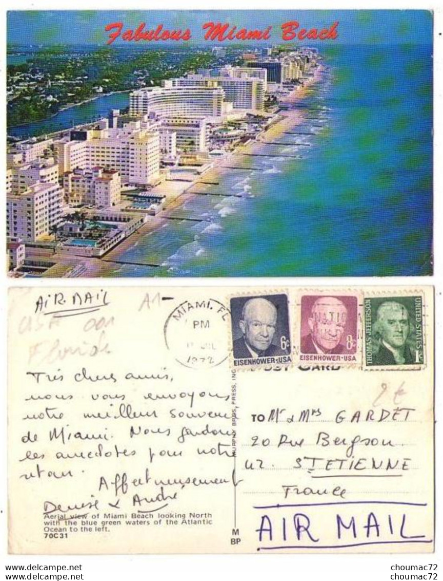 (Etats-Unis) FL 001, Miami Beach, Aerial View, état - Miami Beach