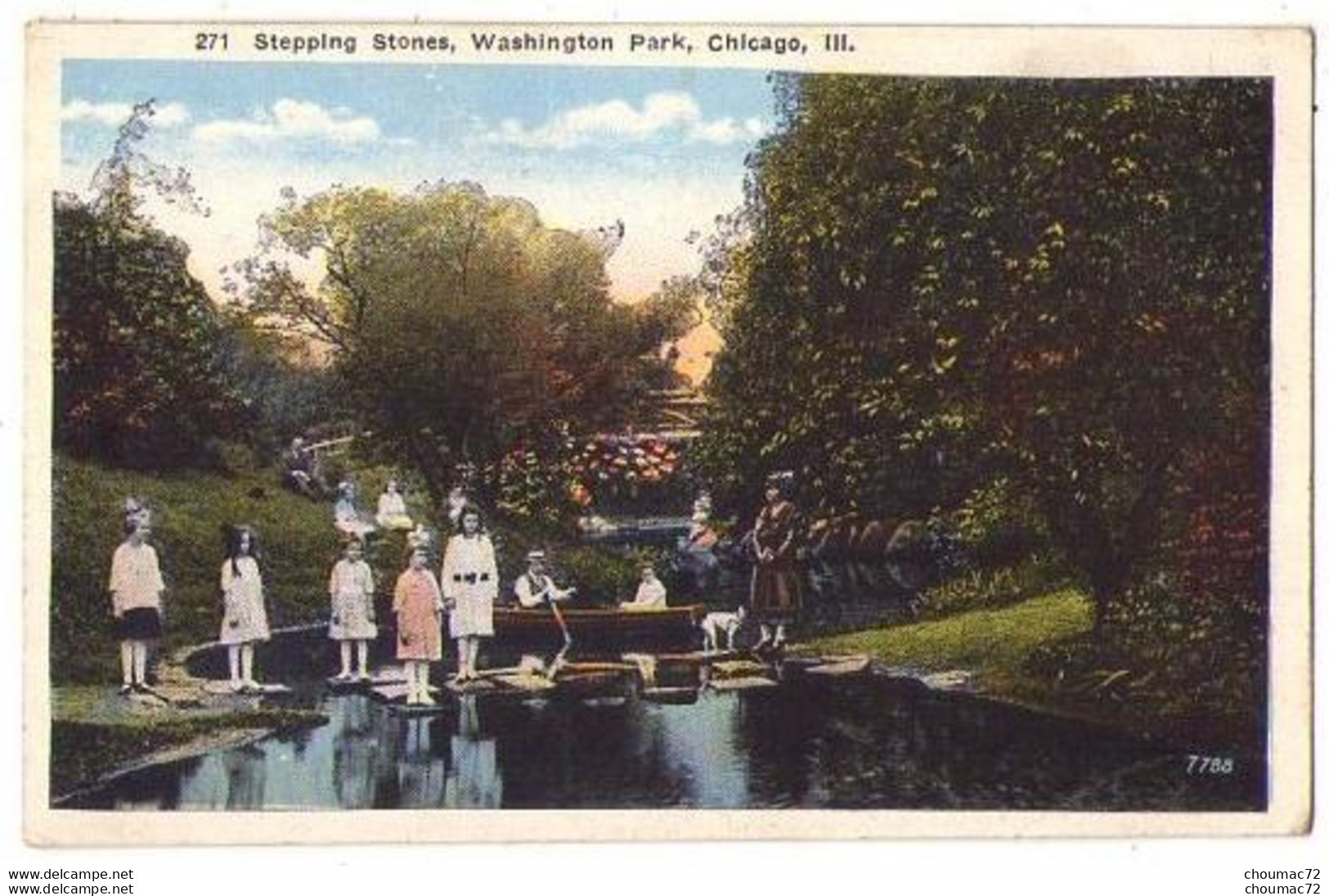 (Etats-Unis) IL 014, Chicago, Gerson Bros. 271, Stepping Stones, Washington Park - Chicago