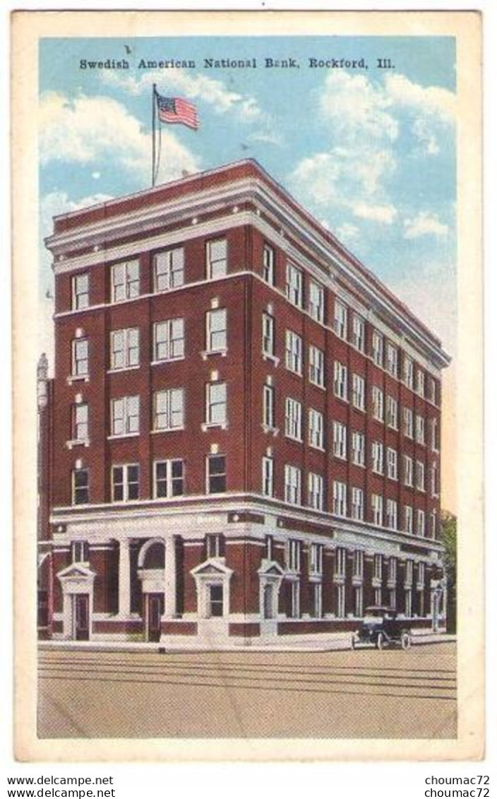 (Etats-Unis) IL 040, Rockford, E C Kopp, Swedish American National Bank - Rockford