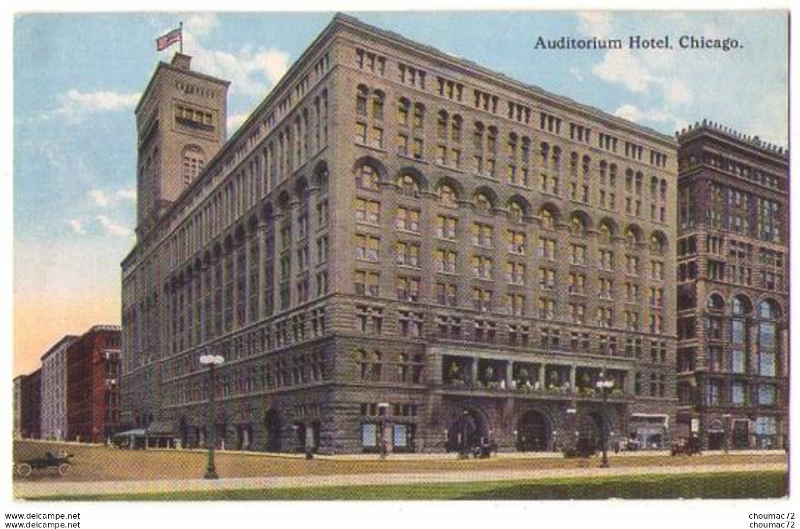 (Etats-Unis) IL 028, Chicago, Max Rigot 352, Auditorium Hotel - Chicago