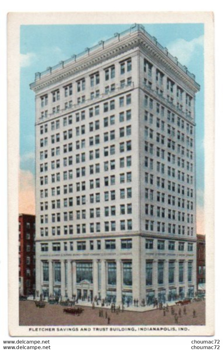 (Etats-Unis) IN Indiana 004, Indianapolis, Majestic Publishing Co 147, Fletcher Saving And Trust Building - Indianapolis