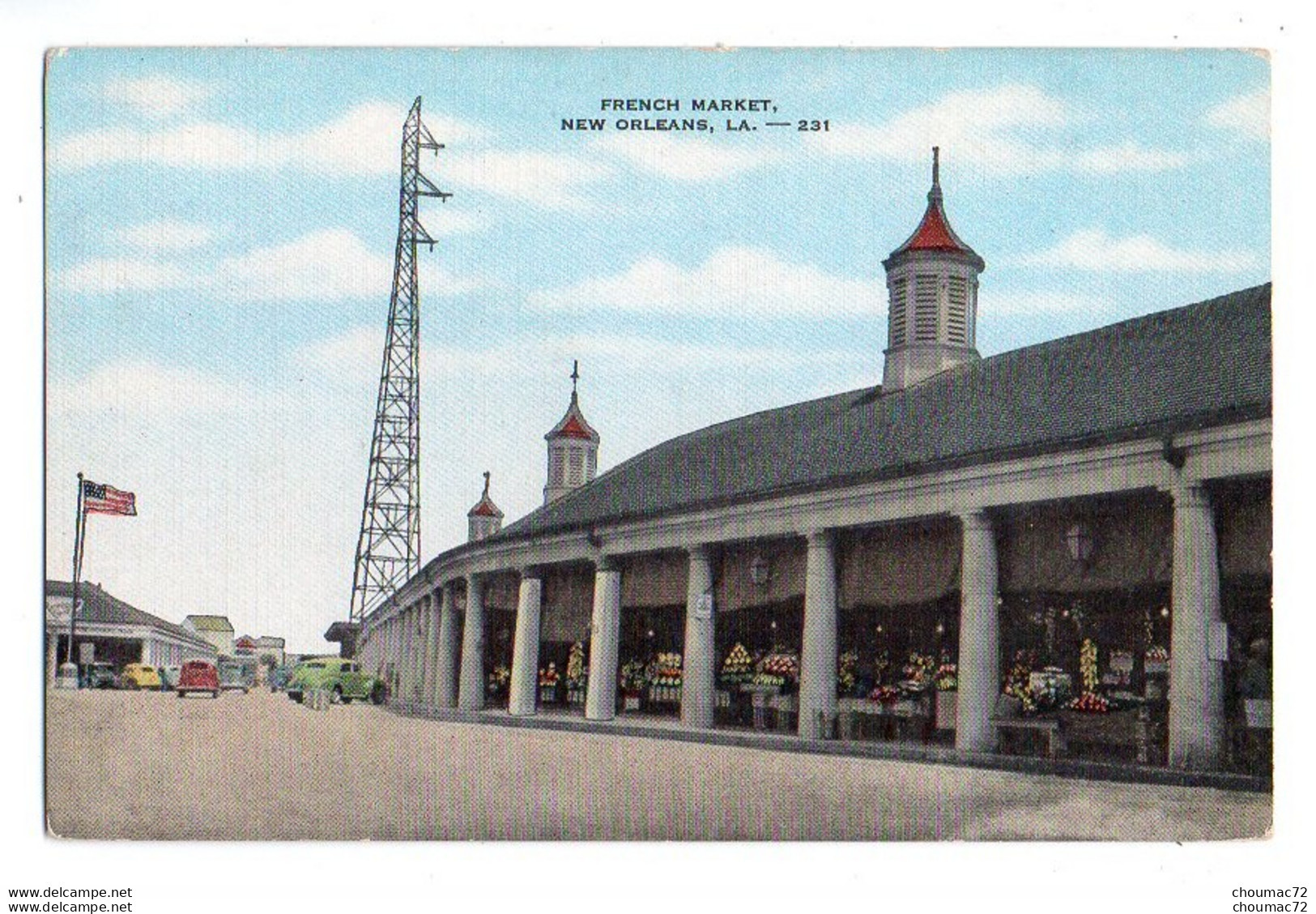 (Etats-Unis) LA Lousiana 009, New Orleans, Kropp Co 231, French Market - New Orleans