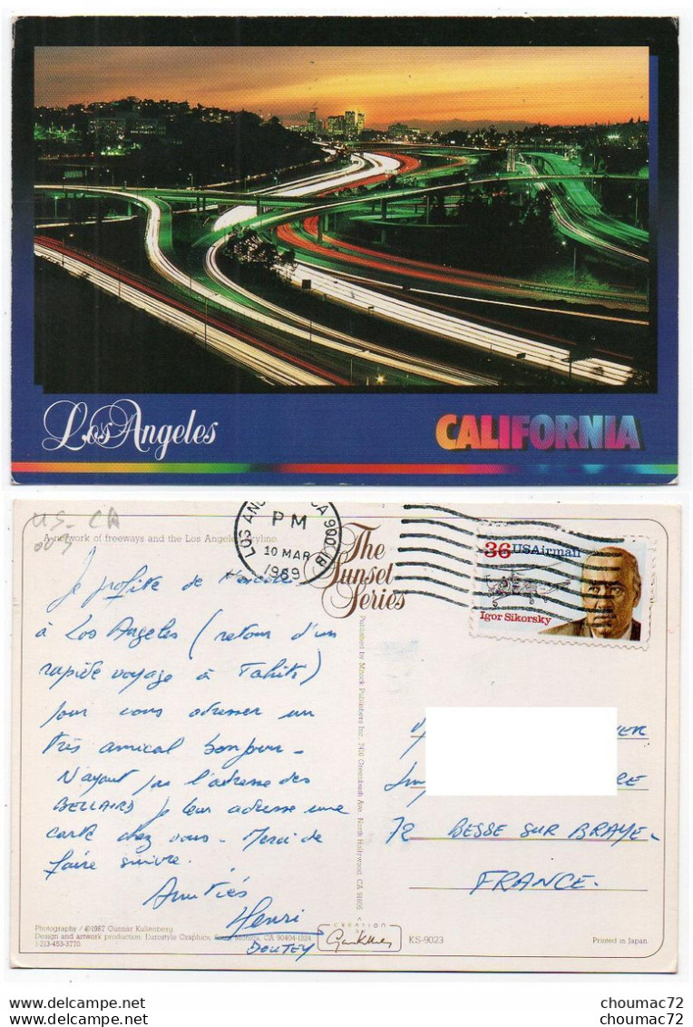 003, GF Etats-Unis CA California, Los Angeles, A Network Of Freeways - Los Angeles