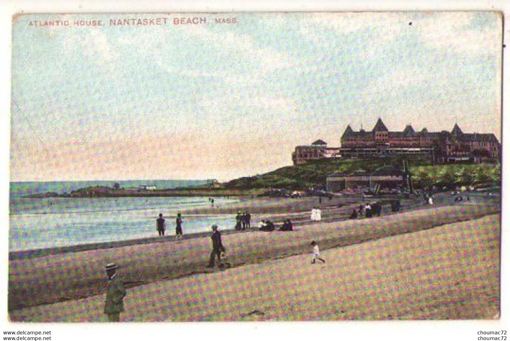 (Etats-Unis) MA 012, Nantasket Beach, Robbins Bros E 12898, Atlantic House - Autres & Non Classés