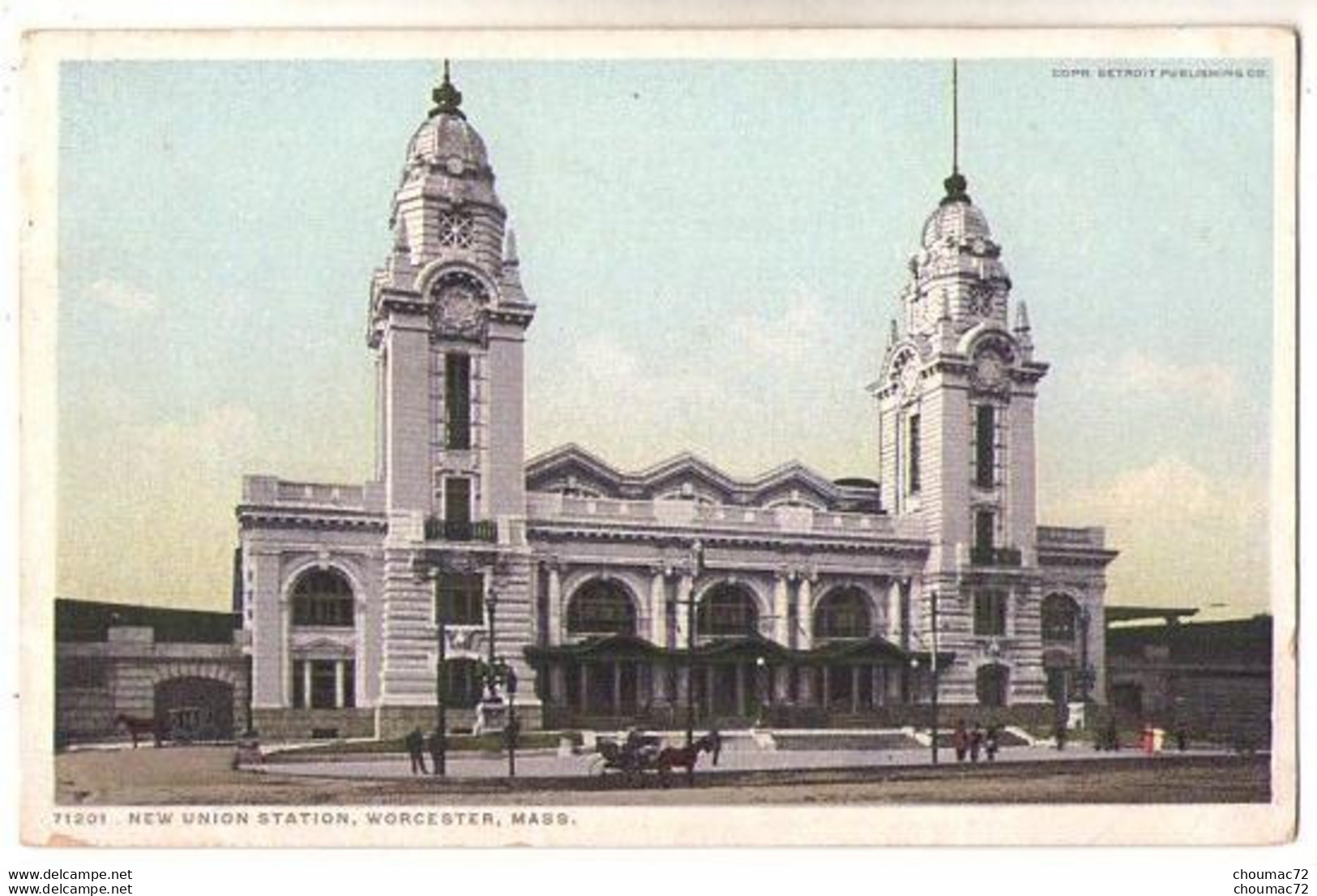 (Etats-Unis) MA 013, Worcester, Phostint 71201, New Union Station - Worcester