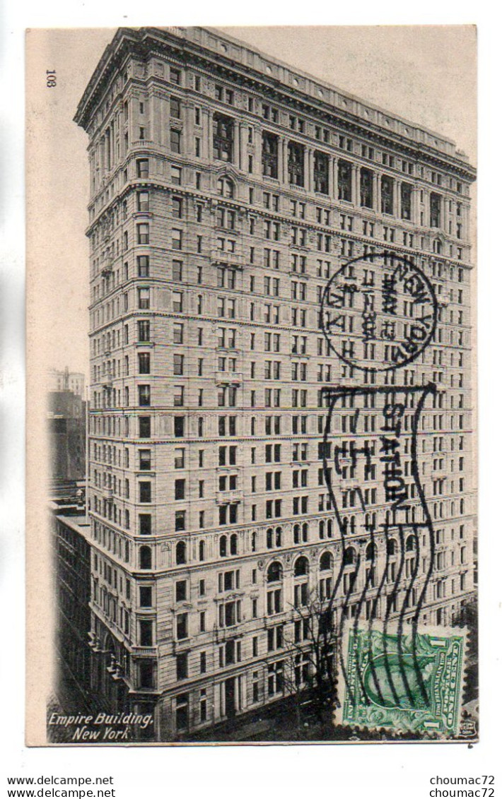 (Etats-Unis) NY 137, New York, Leighton Co 103, Empire Building, Dos Non Divisé - Empire State Building