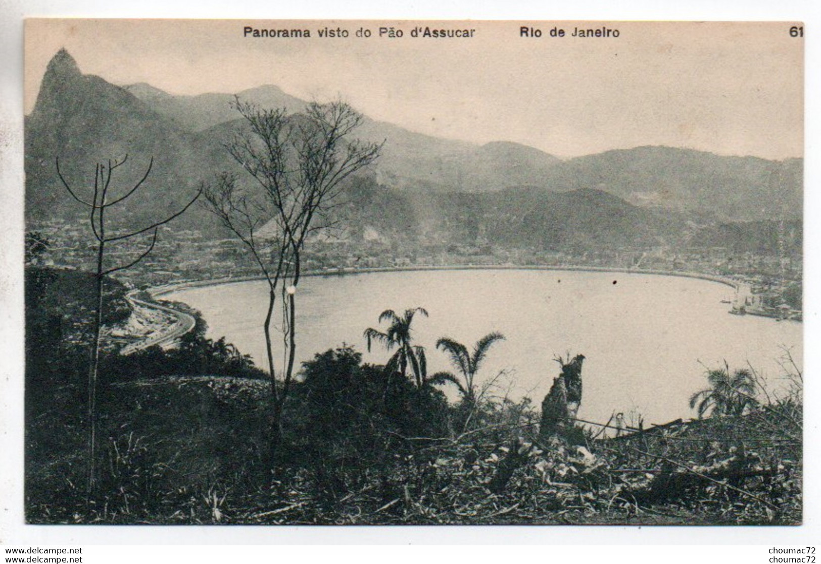 (Brésil) 144, Rio De Janeiro, A Ribbiro 61, Panorama Visto Do Pao D'Assucar - Rio De Janeiro