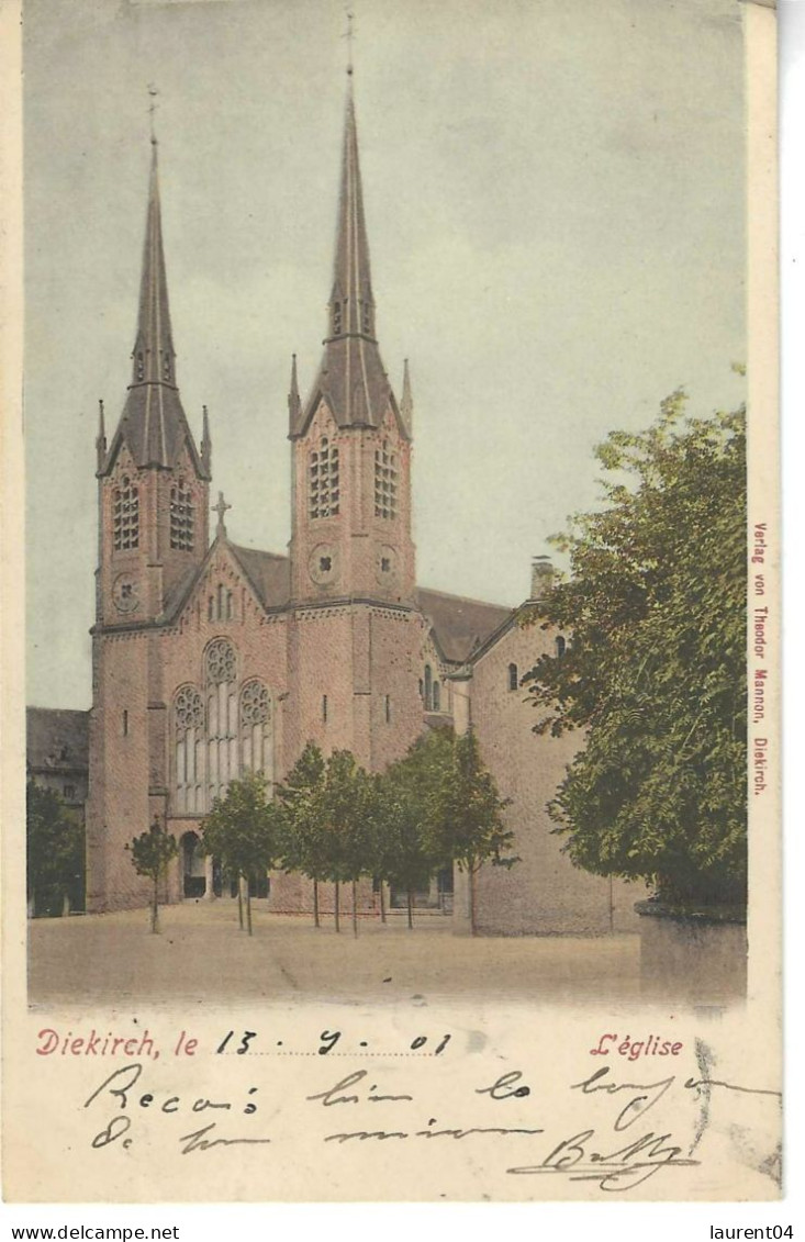 DIEKIRCH.  L'EGLISE. - Diekirch