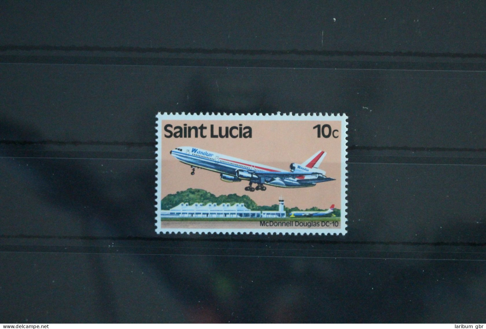 St. Lucia 503X Postfrisch Flugzeuge Luftfahrt #WX380 - St.Lucia (1979-...)