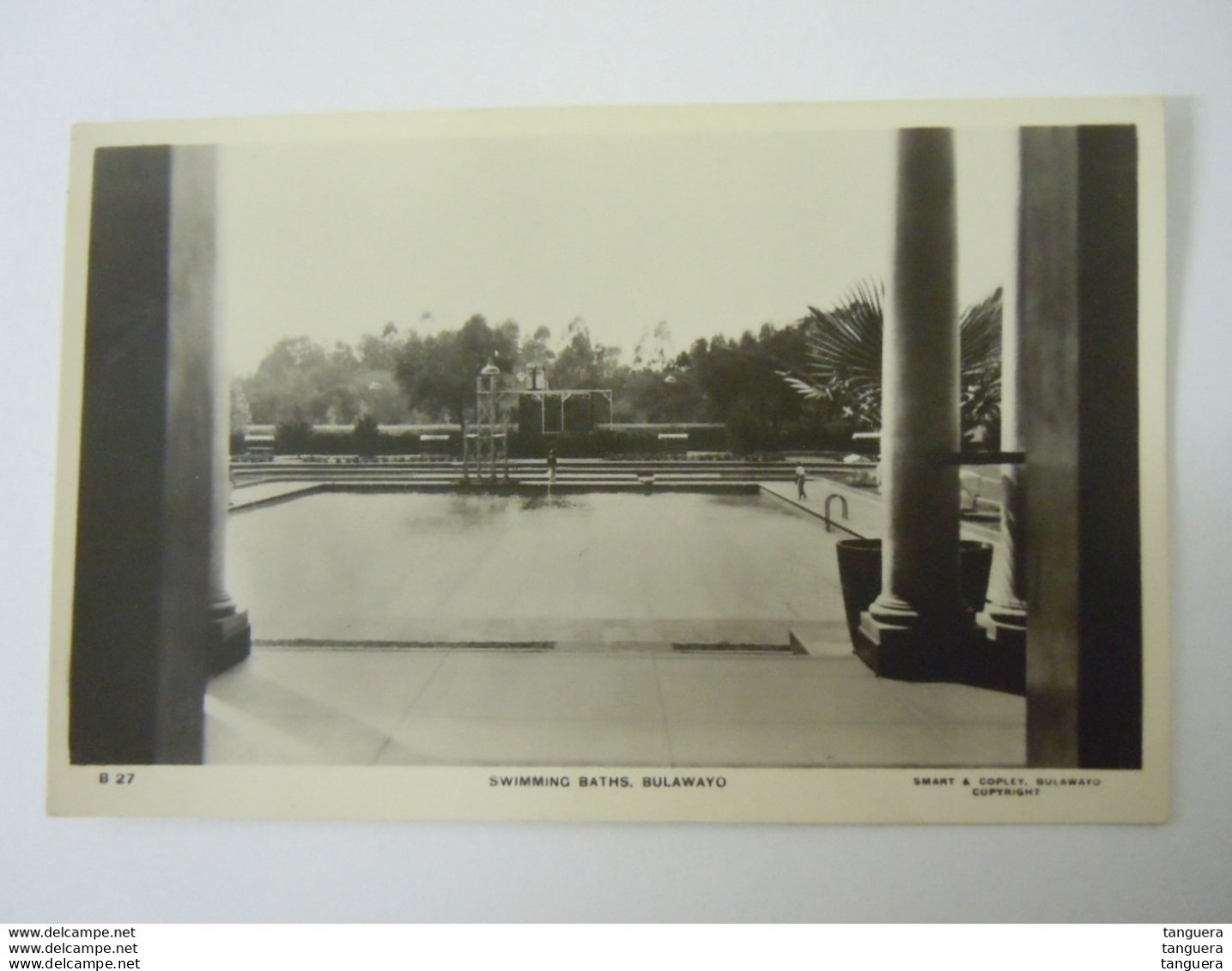 Rhodesia Bulawayo Swimming Baths Circa 1935 - Zimbabwe