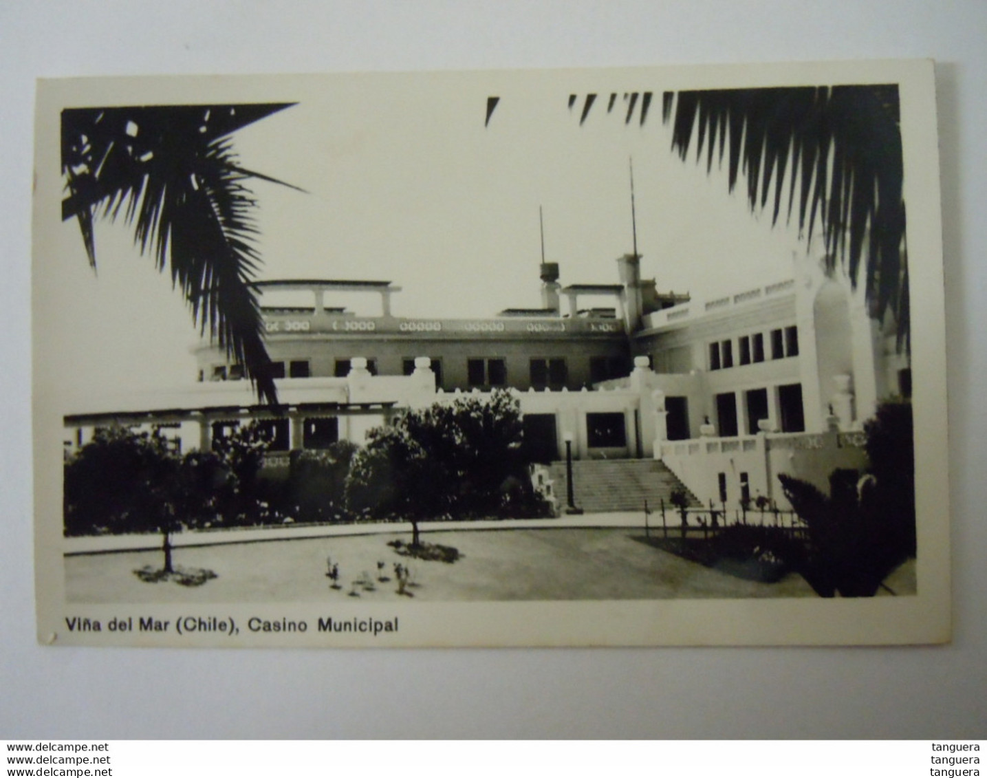 Vina Del Mar Chile Casino Municipal Photo Card - Chili