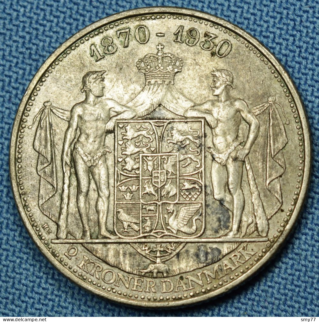 Denmark / Danemark • 2 Kroner 1930 • Silver 800‰  •  Christian X • [24-407] - Dinamarca