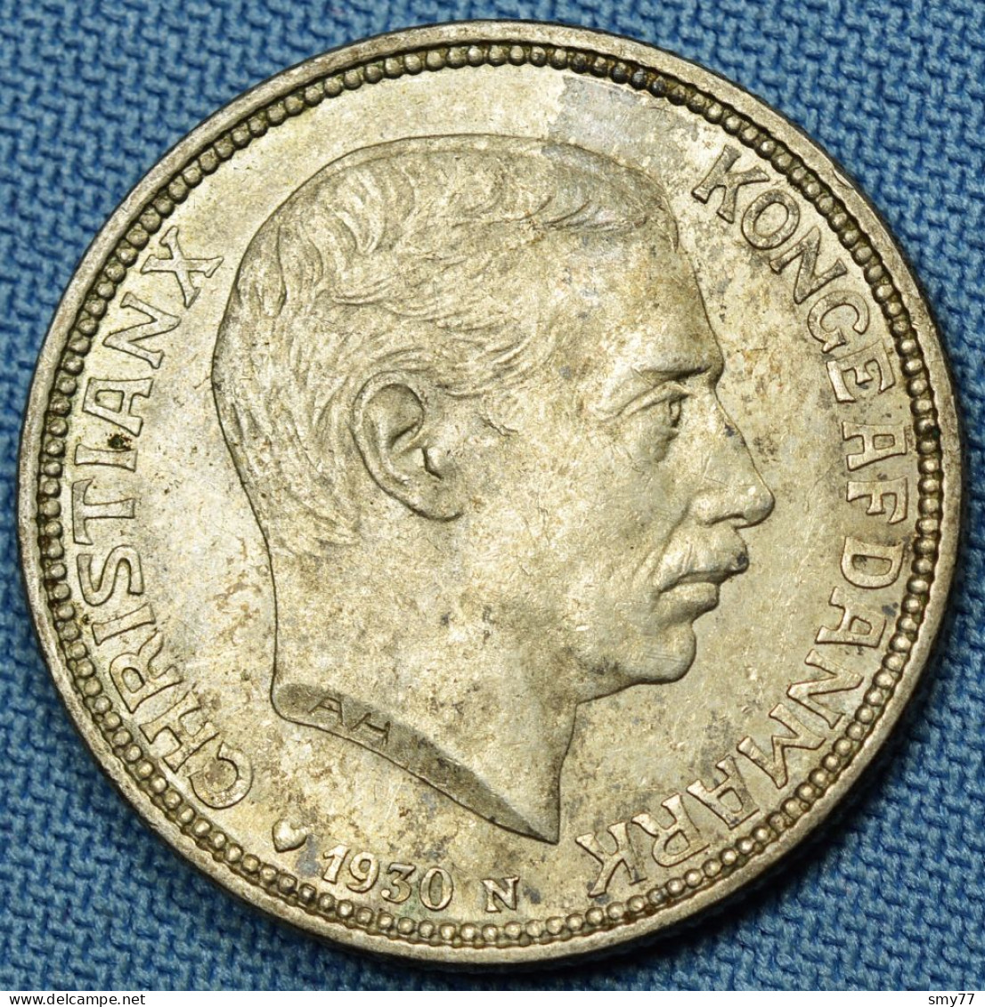 Denmark / Danemark • 2 Kroner 1930 • Silver 800‰  •  Christian X • [24-407] - Denmark