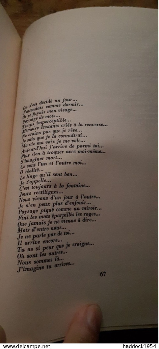 La Véraison BERNARD VARGAFTIG Gallimard  1967 - French Authors