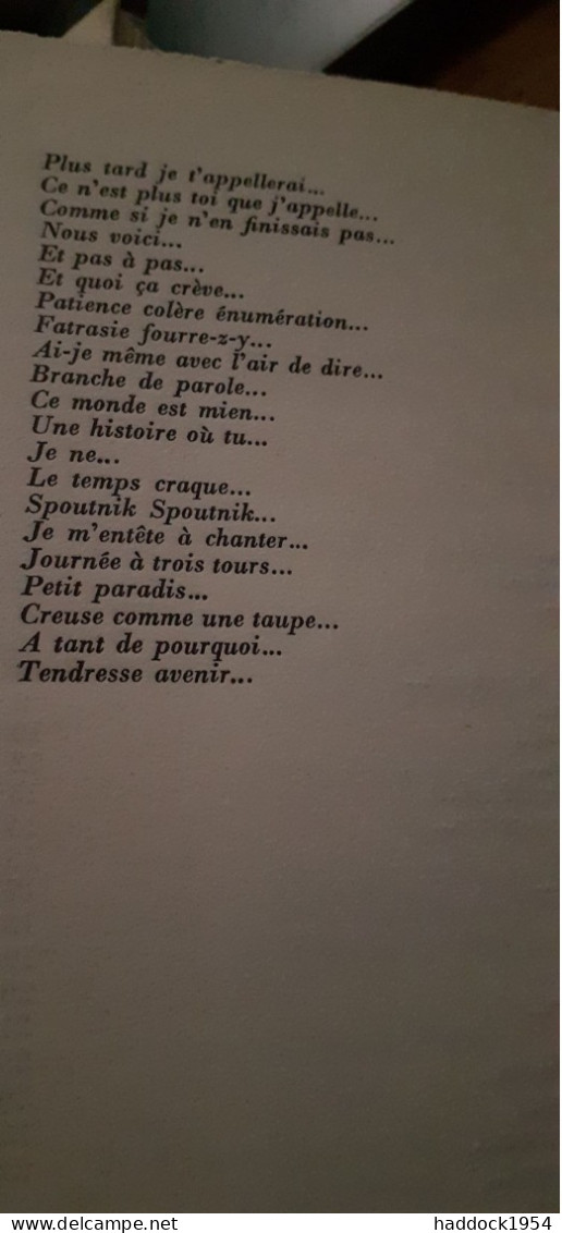 La Véraison BERNARD VARGAFTIG Gallimard  1967 - French Authors