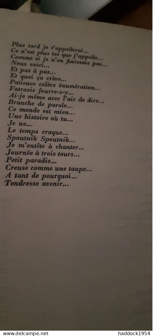 La Véraison BERNARD VARGAFTIG Gallimard  1967 - Autori Francesi