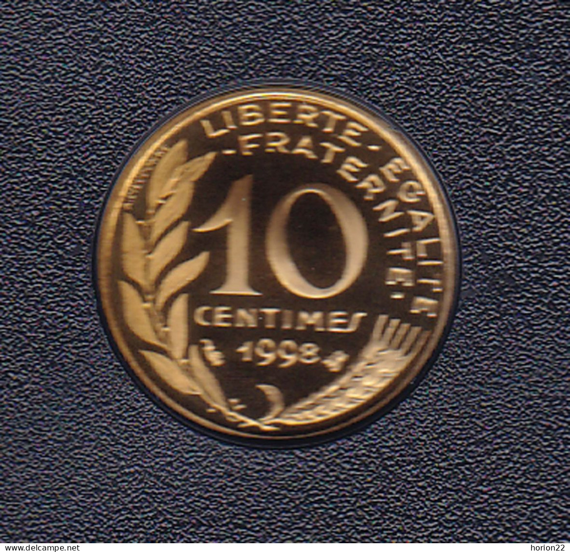 10 CENTIMES REPUBLIQUE 1998 ISSUE DU COFFRET BE - 10 Centimes