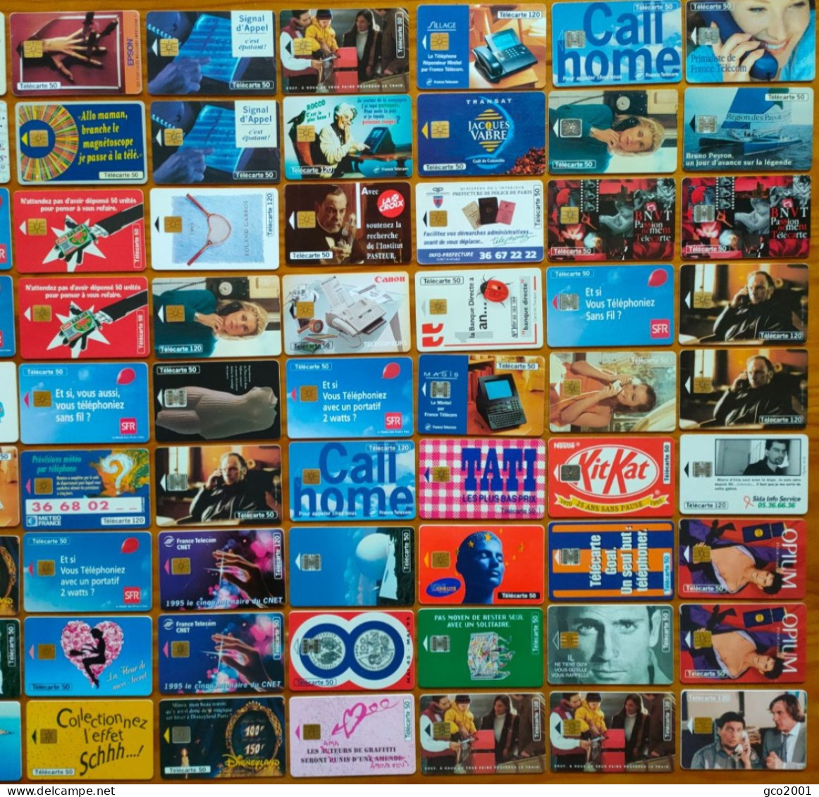 LOT / COLLECTION 97 TELECARTES PUBLIQUES FRANCE DIFERENTES DE 1995 - 1995