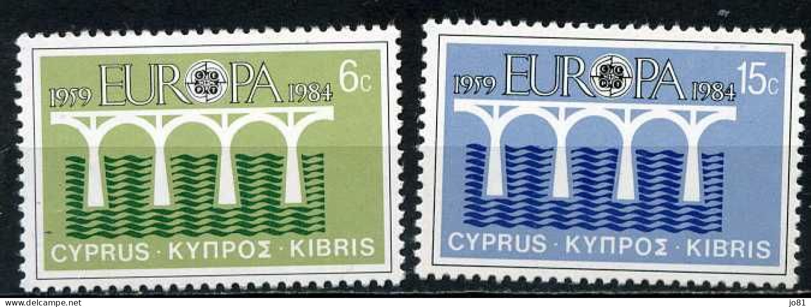 Chypre YT 606-607 Neuf Sans Charnière XX MNH Europa 1984 - Neufs