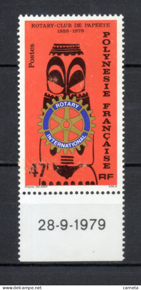 POLYNESIE  N°  145   NEUF SANS CHARNIERE COTE  4.30€   ROTARY CLUB - Unused Stamps