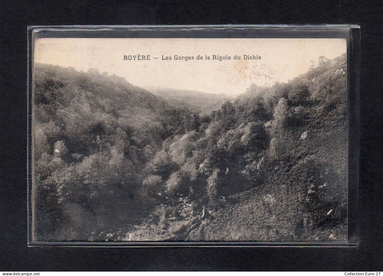 (24/03/24) 23-CPA ROYERE - LES GORGES DE LA RIGOLE AU DIABLE - Royere